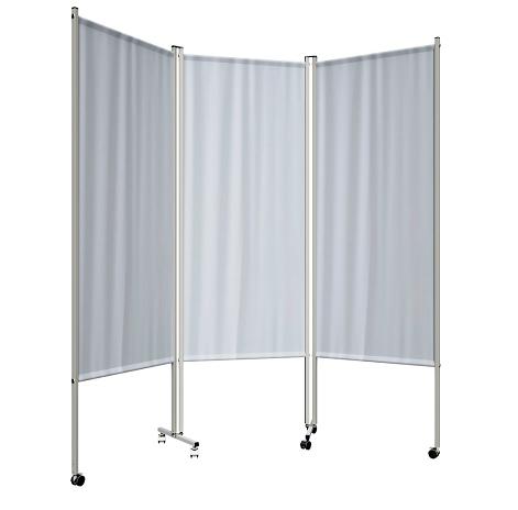 Ширма ШБ-3-К, на коліщатках, три секції, ТМ Атон